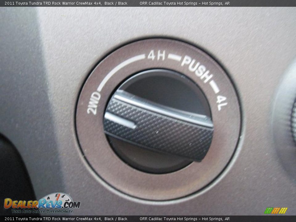 2011 Toyota Tundra TRD Rock Warrior CrewMax 4x4 Black / Black Photo #18