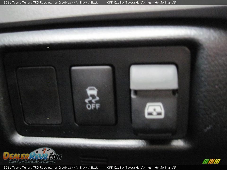 2011 Toyota Tundra TRD Rock Warrior CrewMax 4x4 Black / Black Photo #19