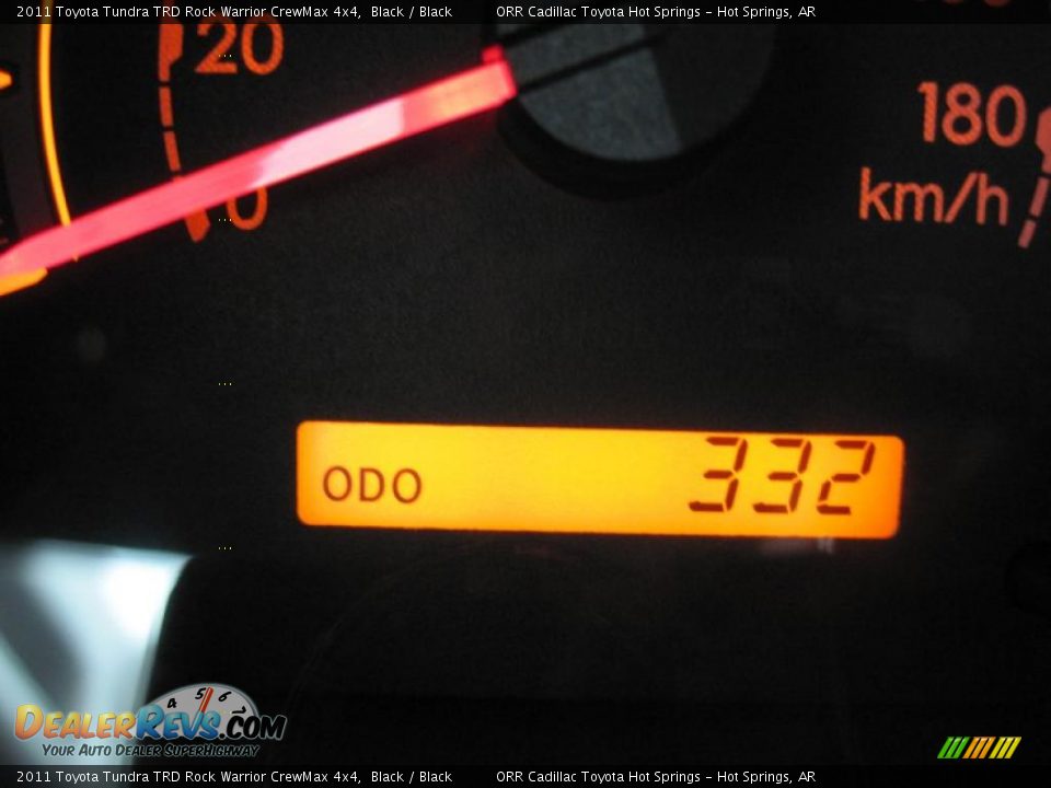 2011 Toyota Tundra TRD Rock Warrior CrewMax 4x4 Black / Black Photo #21