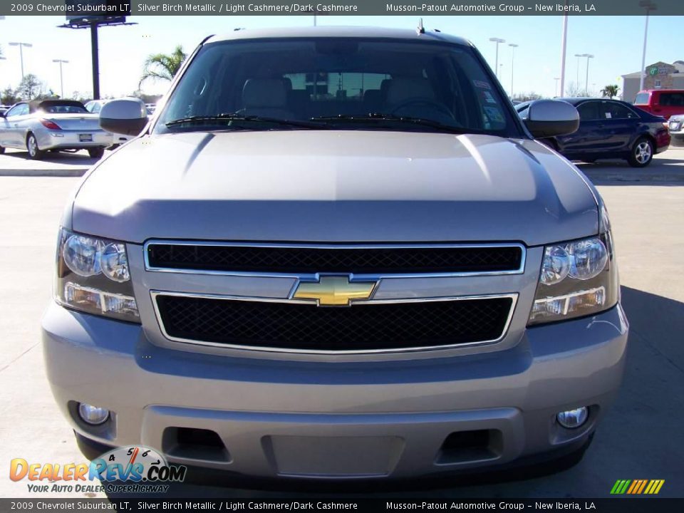 2009 Chevrolet Suburban LT Silver Birch Metallic / Light Cashmere/Dark Cashmere Photo #8