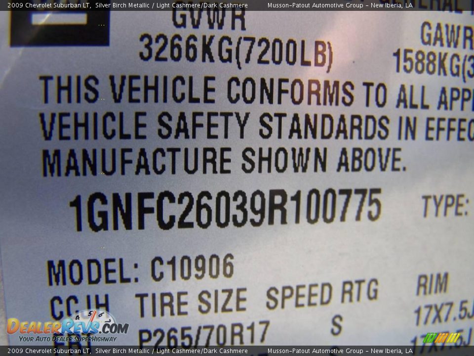 2009 Chevrolet Suburban LT Silver Birch Metallic / Light Cashmere/Dark Cashmere Photo #13