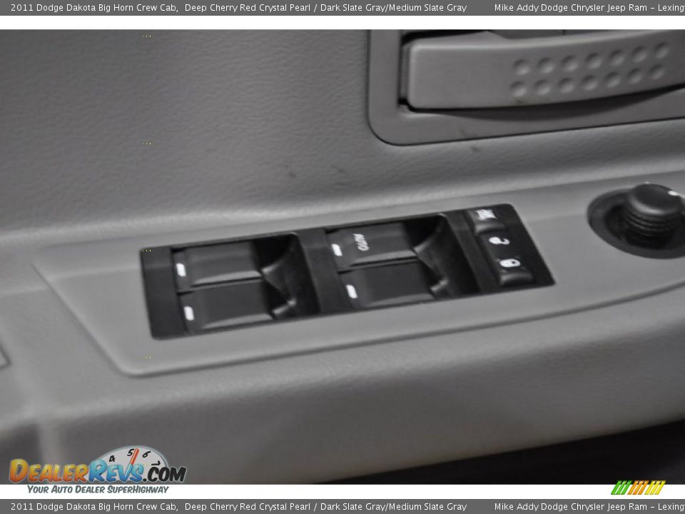 2011 Dodge Dakota Big Horn Crew Cab Deep Cherry Red Crystal Pearl / Dark Slate Gray/Medium Slate Gray Photo #10