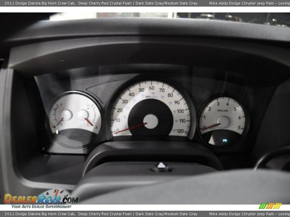 2011 Dodge Dakota Big Horn Crew Cab Deep Cherry Red Crystal Pearl / Dark Slate Gray/Medium Slate Gray Photo #13
