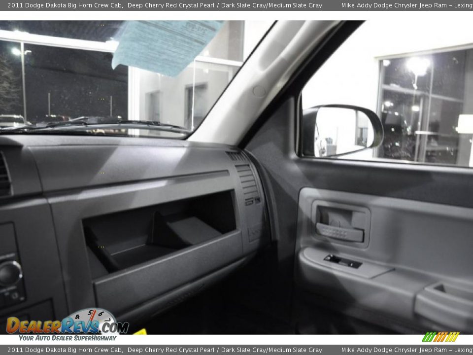 2011 Dodge Dakota Big Horn Crew Cab Deep Cherry Red Crystal Pearl / Dark Slate Gray/Medium Slate Gray Photo #16