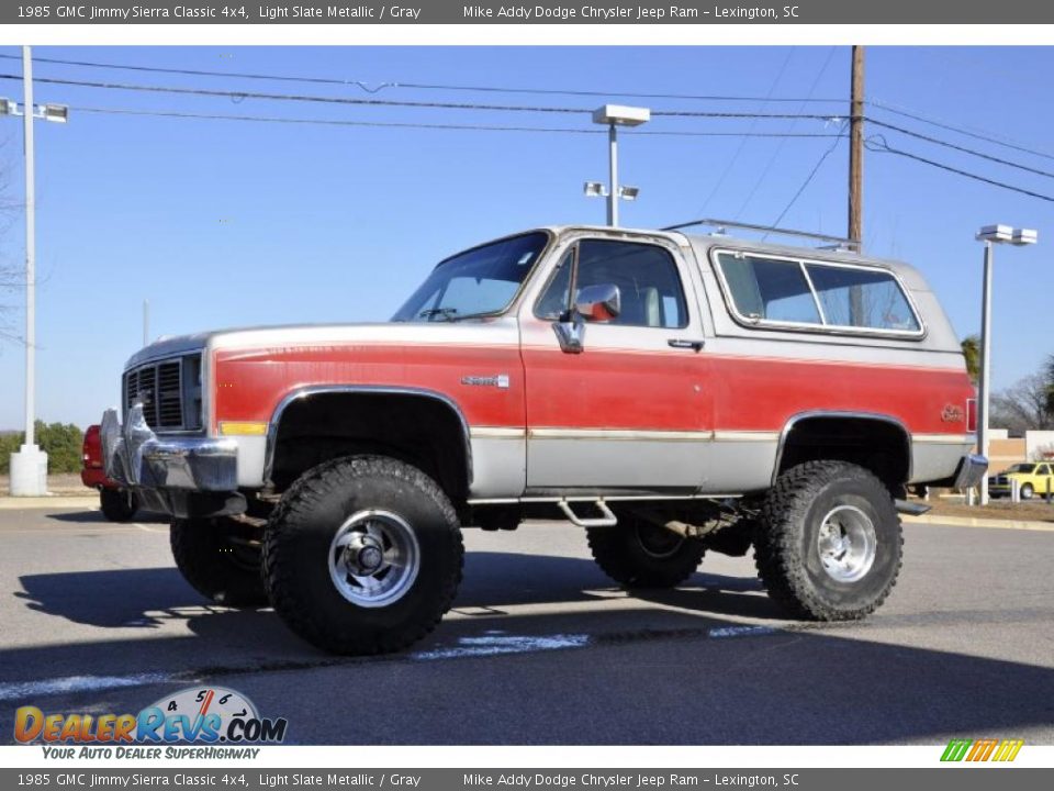 1985 GMC Jimmy Sierra Classic 4x4 Light Slate Metallic / Gray Photo #1