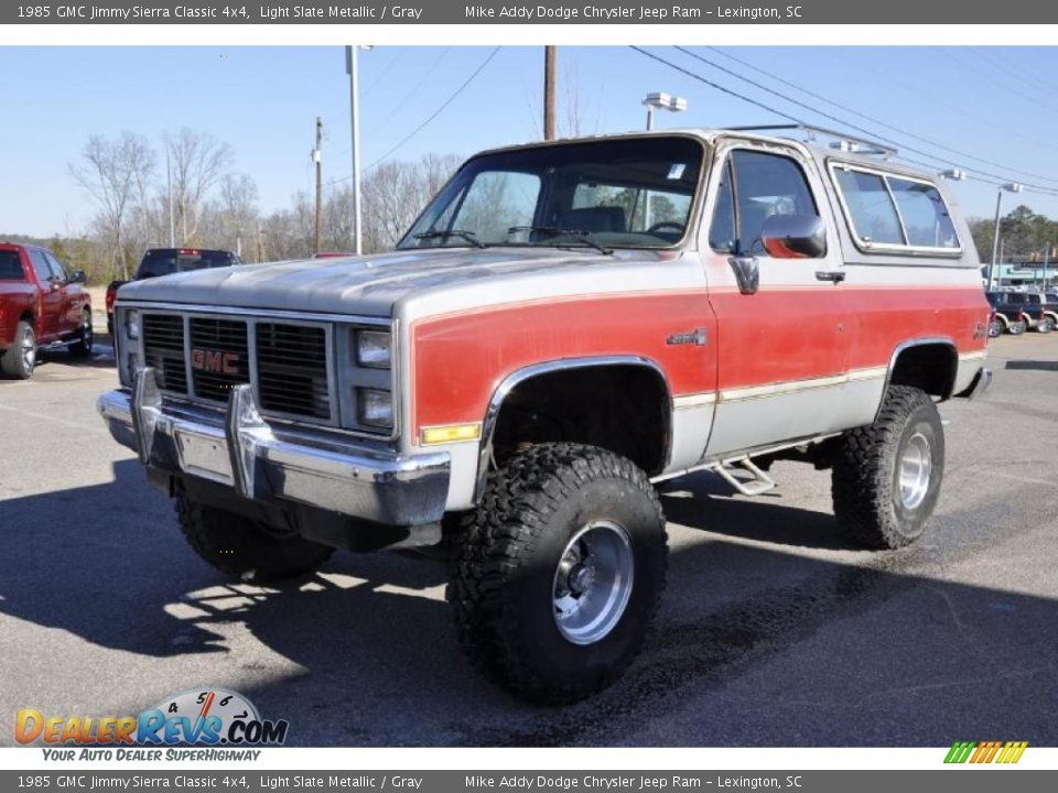 1985 GMC Jimmy Sierra Classic 4x4 Light Slate Metallic / Gray Photo #2