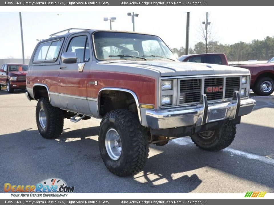 1985 GMC Jimmy Sierra Classic 4x4 Light Slate Metallic / Gray Photo #4