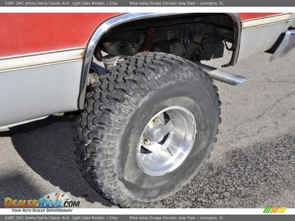 1985 GMC Jimmy Sierra Classic 4x4 Light Slate Metallic / Gray Photo #11