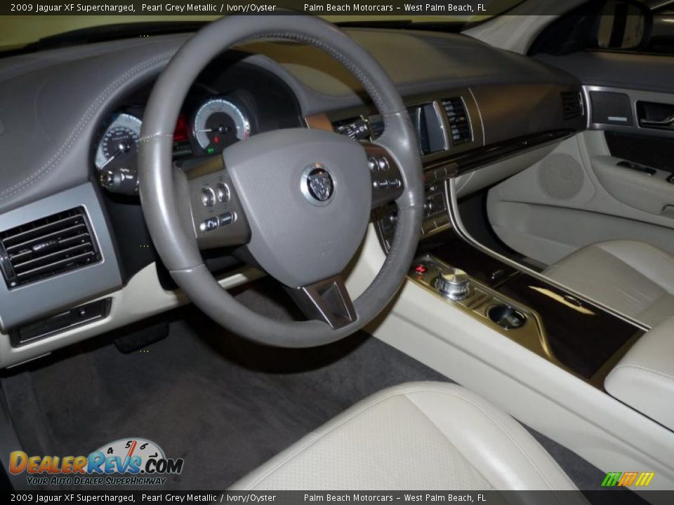 Ivory/Oyster Interior - 2009 Jaguar XF Supercharged Photo #14