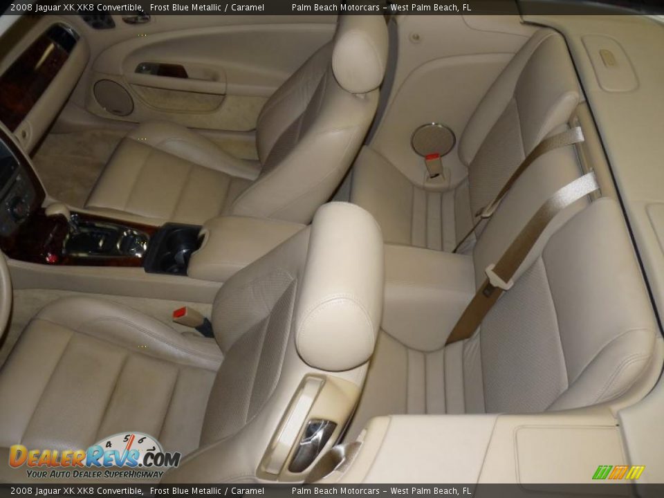 Caramel Interior - 2008 Jaguar XK XK8 Convertible Photo #16