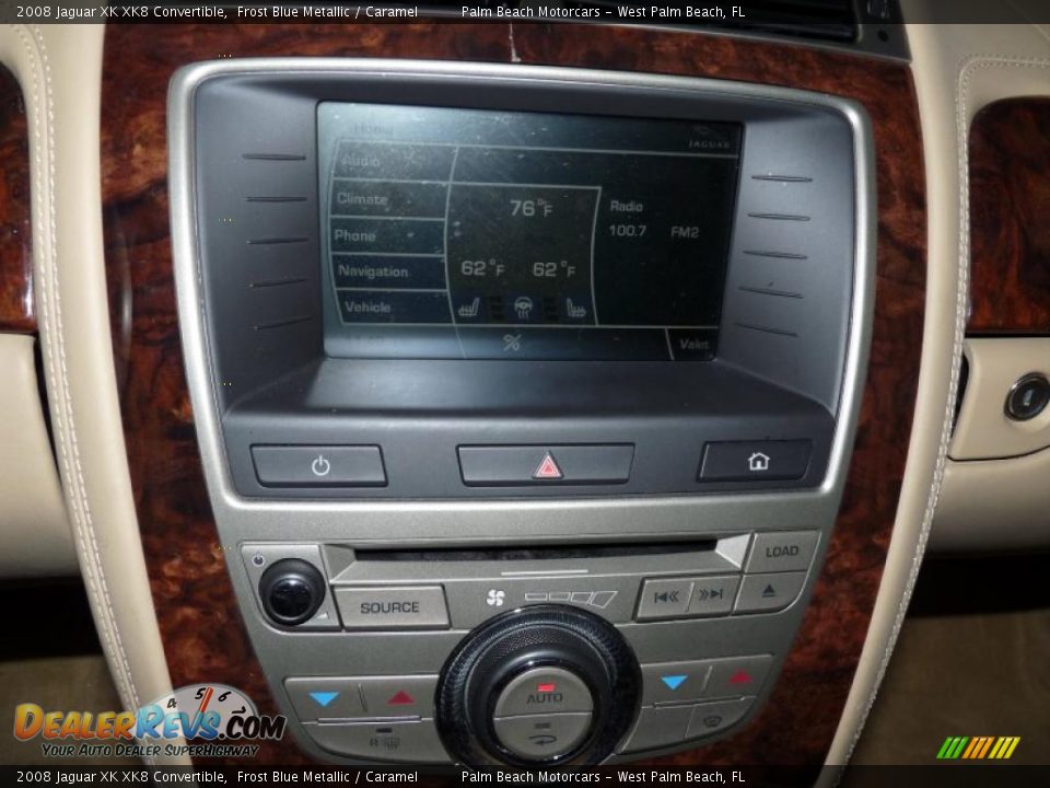 Controls of 2008 Jaguar XK XK8 Convertible Photo #24