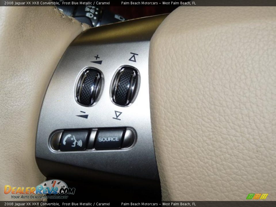 Controls of 2008 Jaguar XK XK8 Convertible Photo #28