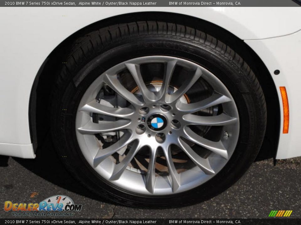 2010 BMW 7 Series 750i xDrive Sedan Wheel Photo #2
