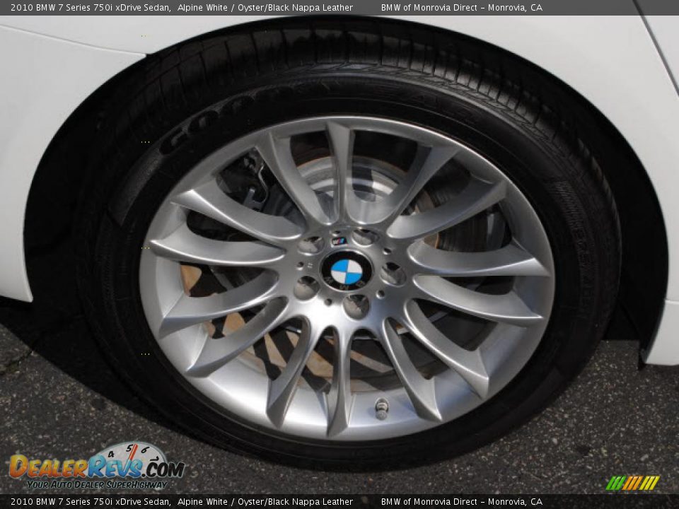 2010 BMW 7 Series 750i xDrive Sedan Wheel Photo #7