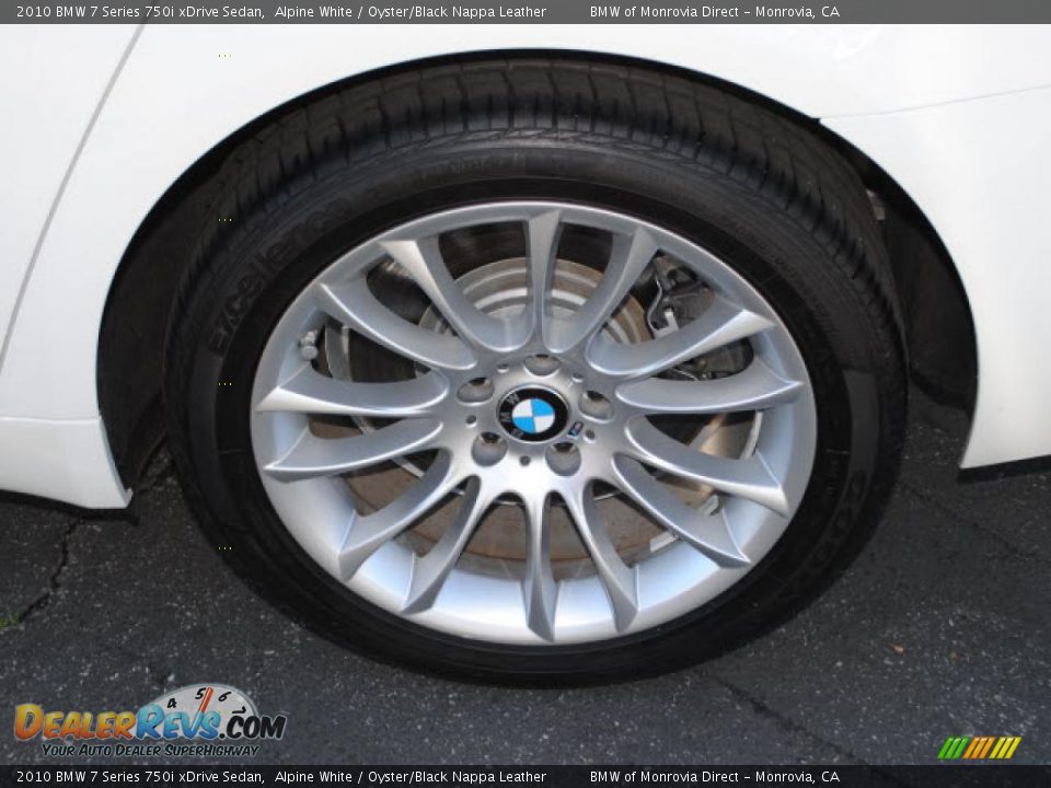 2010 BMW 7 Series 750i xDrive Sedan Wheel Photo #11