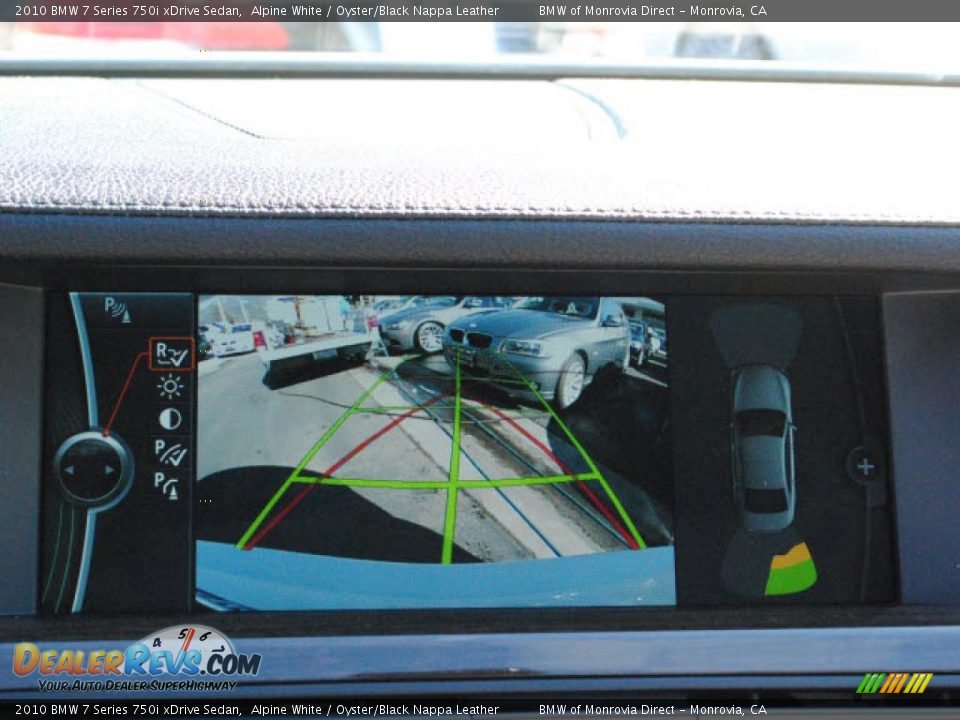 2010 BMW 7 Series 750i xDrive Sedan Alpine White / Oyster/Black Nappa Leather Photo #20