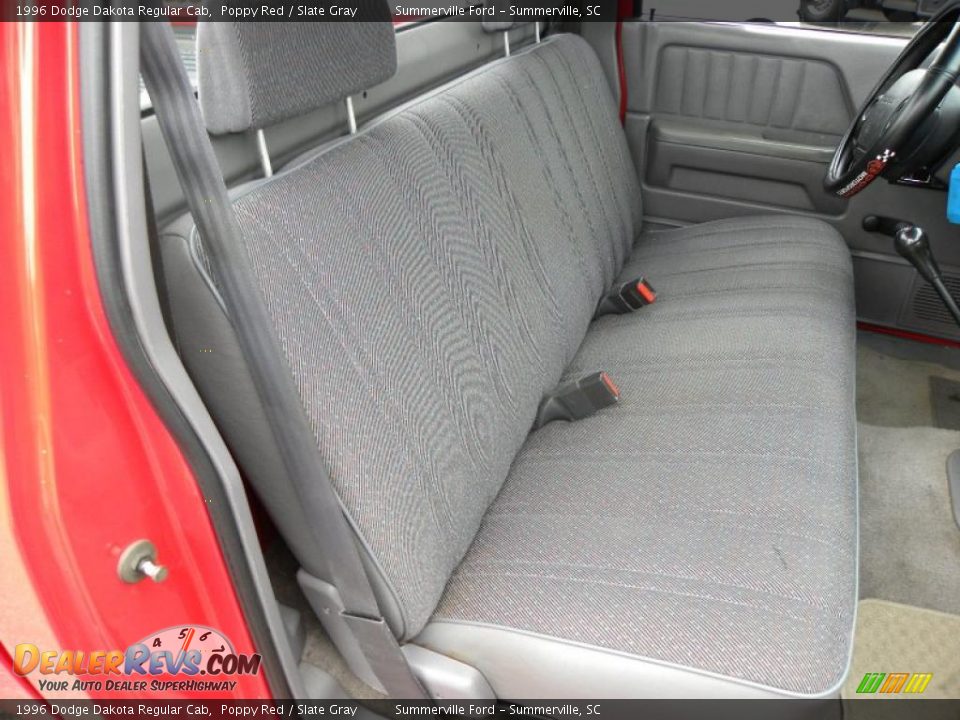 Slate Gray Interior - 1996 Dodge Dakota Regular Cab Photo #6