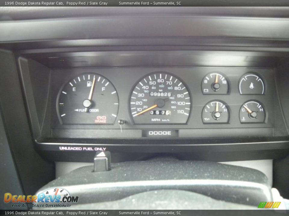 1996 Dodge Dakota Regular Cab Gauges Photo #17