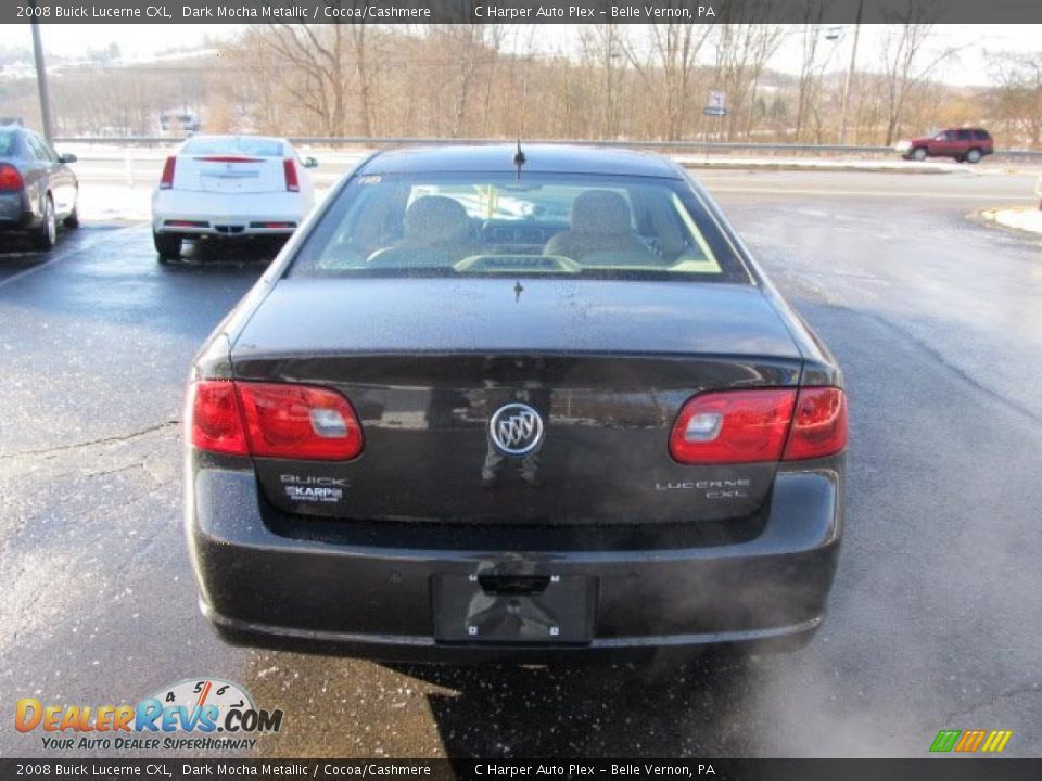 2008 Buick Lucerne CXL Dark Mocha Metallic / Cocoa/Cashmere Photo #7