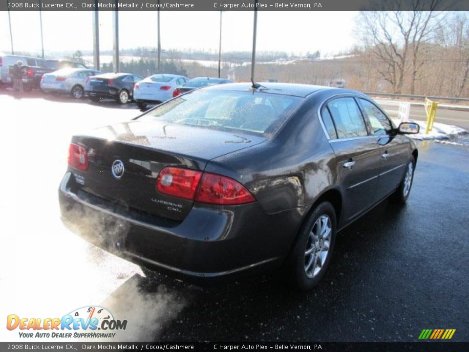 2008 Buick Lucerne CXL Dark Mocha Metallic / Cocoa/Cashmere Photo #8