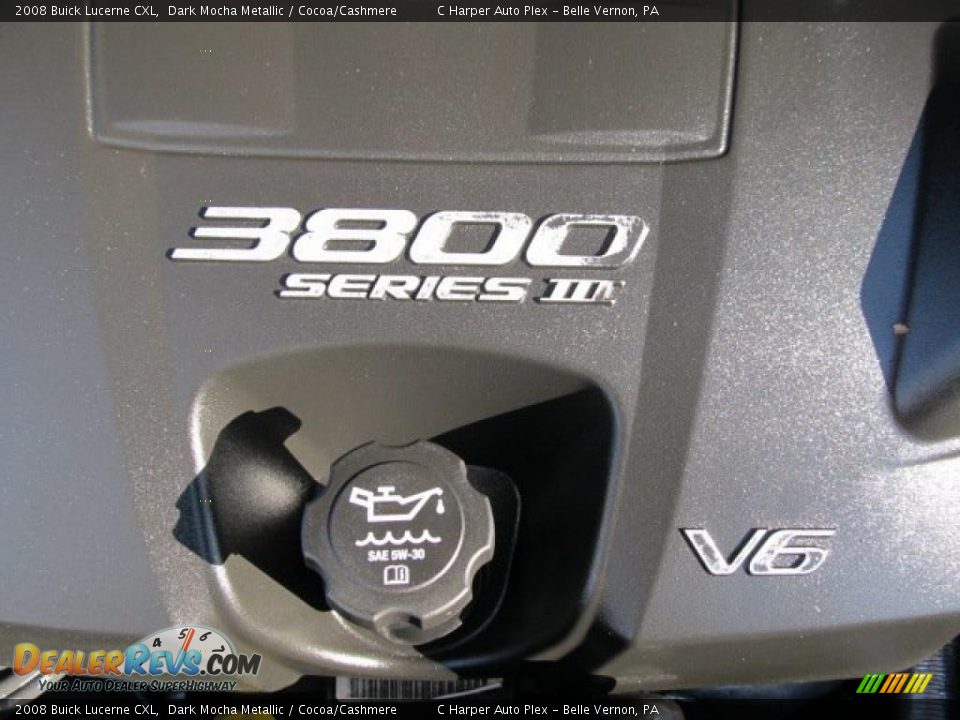 2008 Buick Lucerne CXL 3.8 Liter OHV 12-Valve 3800 Series III V6 Engine Photo #10