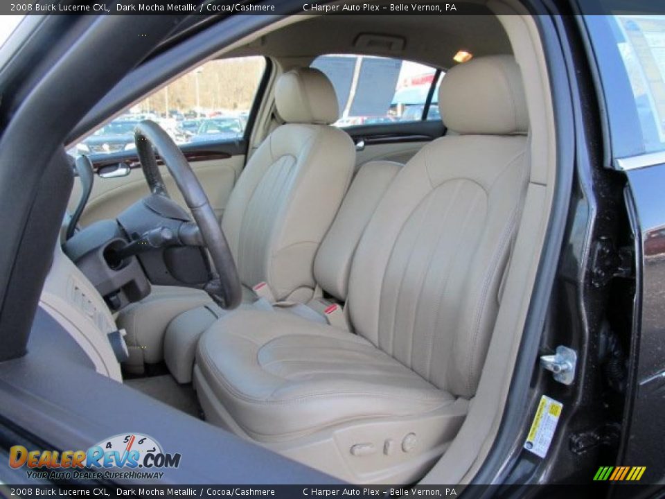 Cocoa/Cashmere Interior - 2008 Buick Lucerne CXL Photo #11