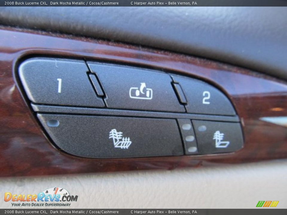 Controls of 2008 Buick Lucerne CXL Photo #14