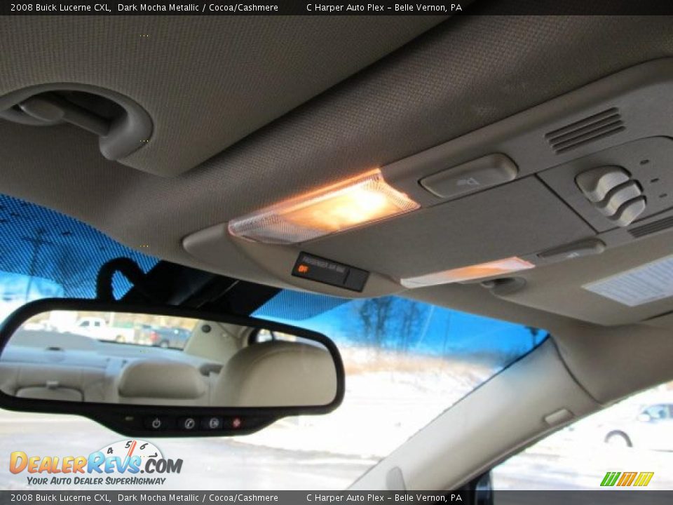 2008 Buick Lucerne CXL Dark Mocha Metallic / Cocoa/Cashmere Photo #17
