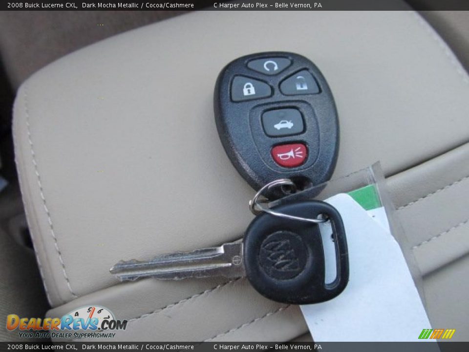 2008 Buick Lucerne CXL Dark Mocha Metallic / Cocoa/Cashmere Photo #18