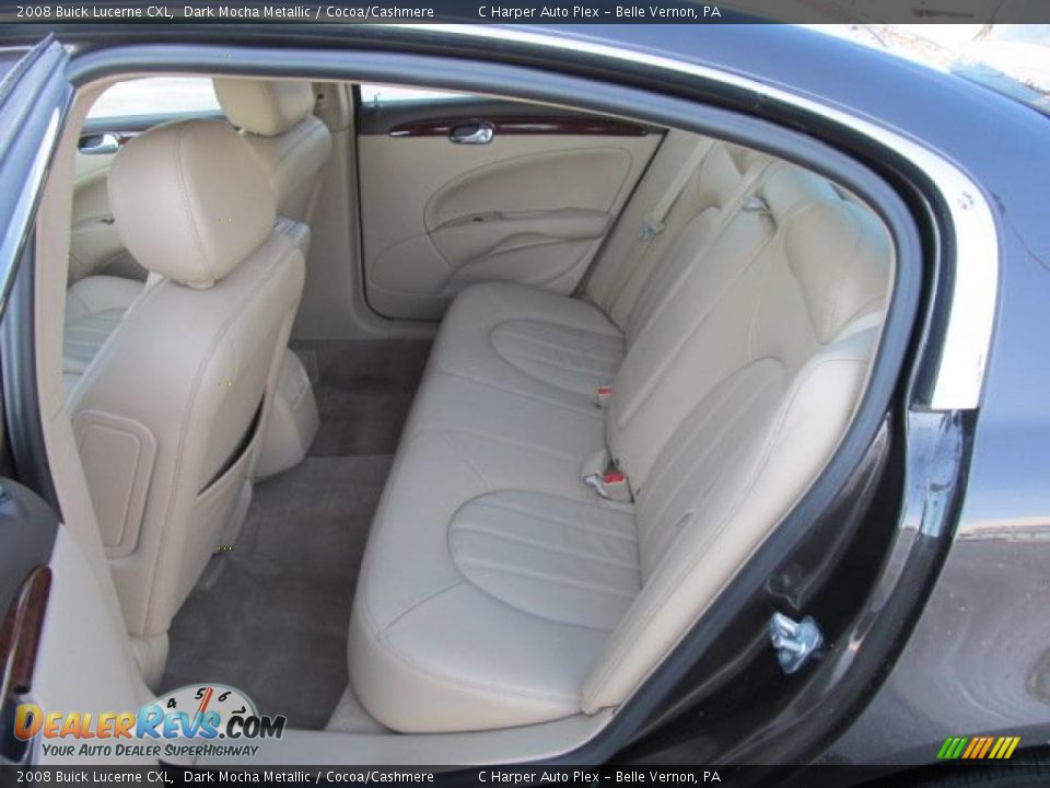 Cocoa/Cashmere Interior - 2008 Buick Lucerne CXL Photo #20