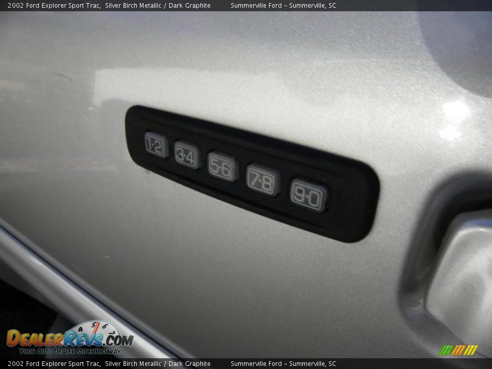 2002 Ford Explorer Sport Trac Silver Birch Metallic / Dark Graphite Photo #3