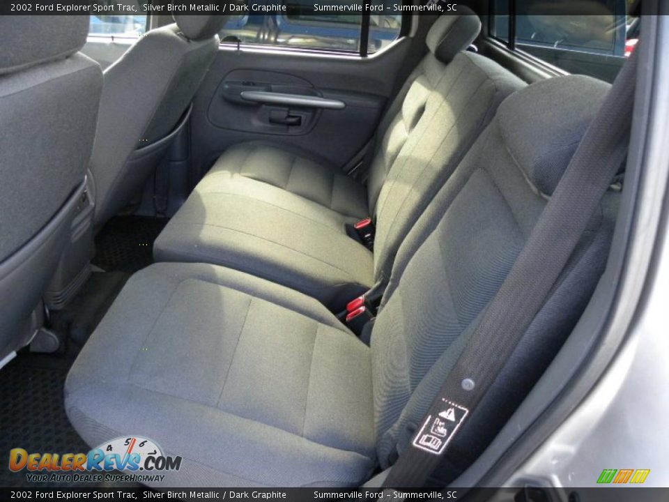 Dark Graphite Interior - 2002 Ford Explorer Sport Trac  Photo #7