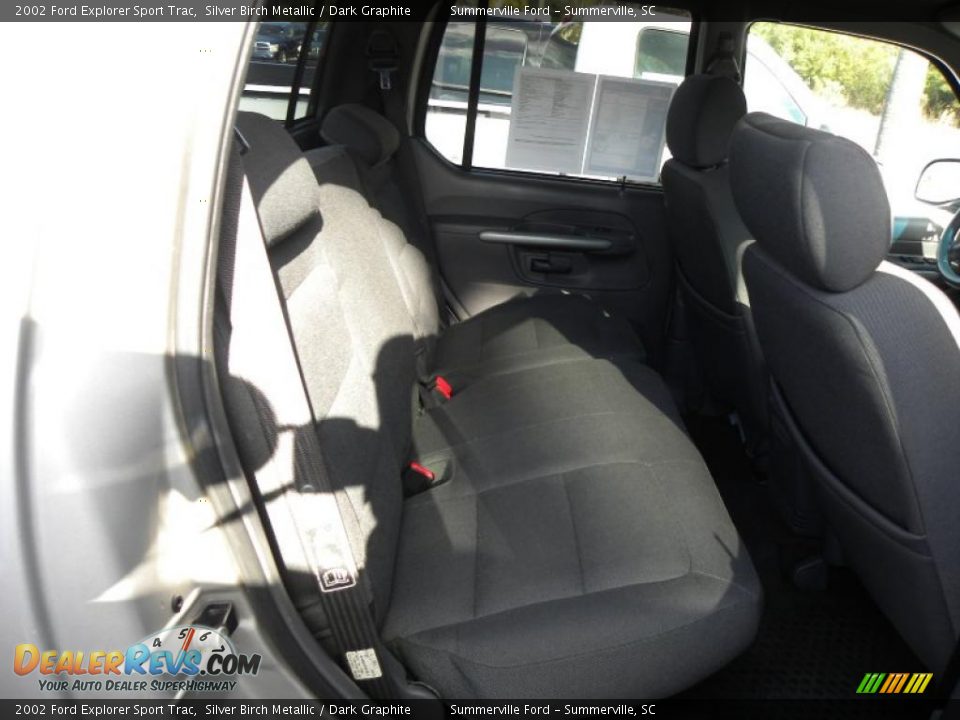 2002 Ford Explorer Sport Trac Silver Birch Metallic / Dark Graphite Photo #11