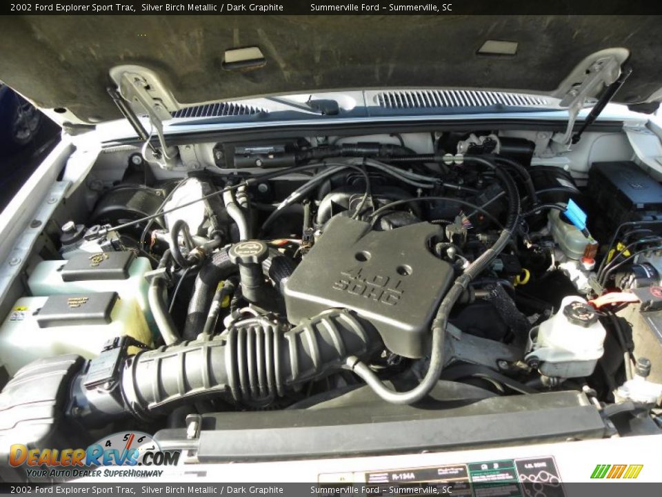 2002 Ford Explorer Sport Trac  4.0 Liter SOHC 12-Valve V6 Engine Photo #18