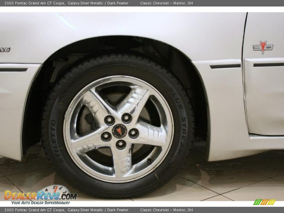 2003 Pontiac Grand Am GT Coupe Wheel Photo #16