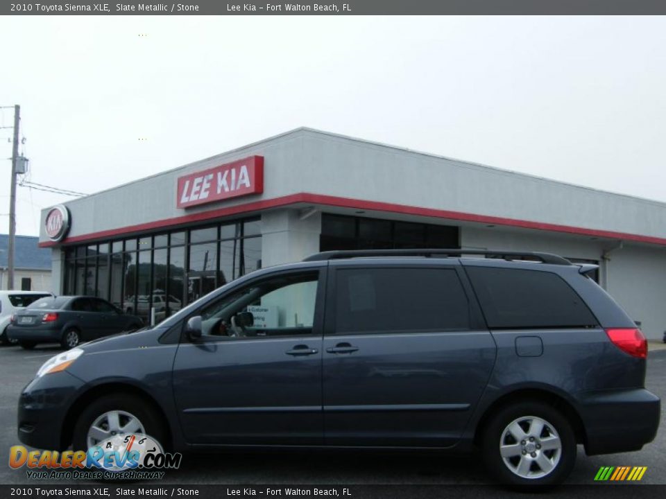 2010 Toyota Sienna XLE Slate Metallic / Stone Photo #2