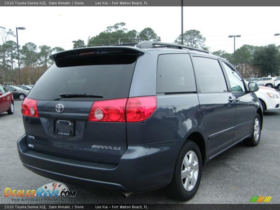 2010 Toyota Sienna XLE Slate Metallic / Stone Photo #5