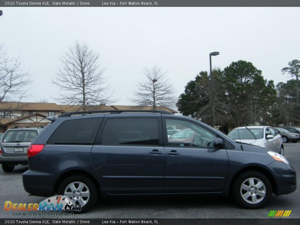 2010 Toyota Sienna XLE Slate Metallic / Stone Photo #6