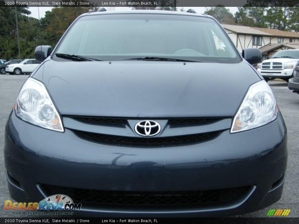 2010 Toyota Sienna XLE Slate Metallic / Stone Photo #8