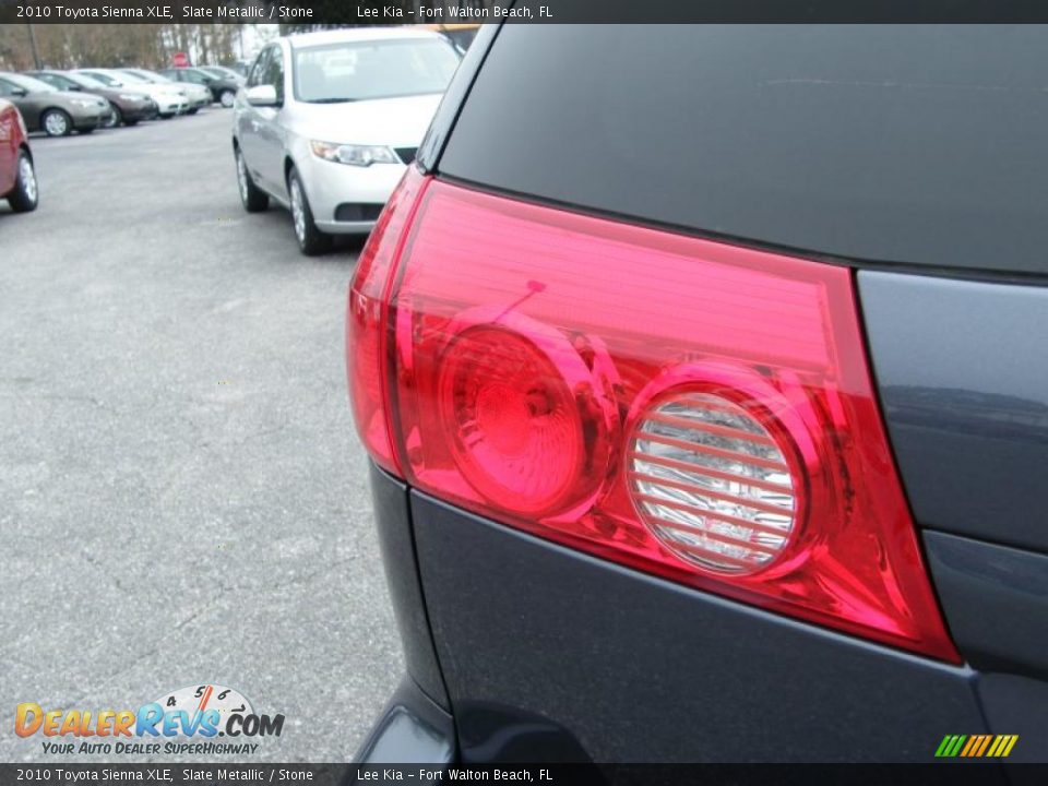 2010 Toyota Sienna XLE Slate Metallic / Stone Photo #10
