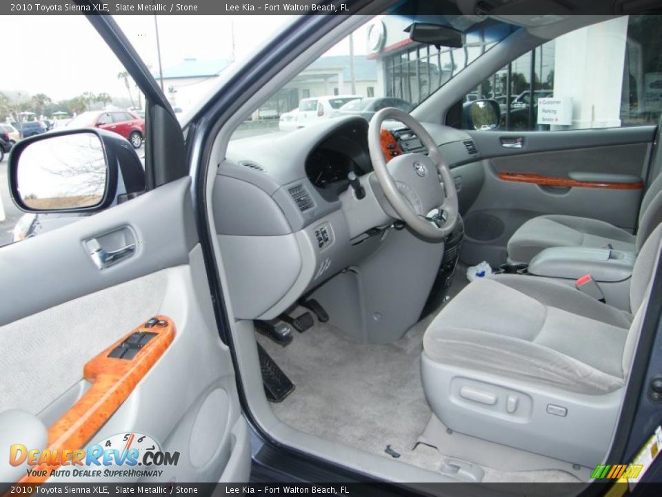 Stone Interior - 2010 Toyota Sienna XLE Photo #13