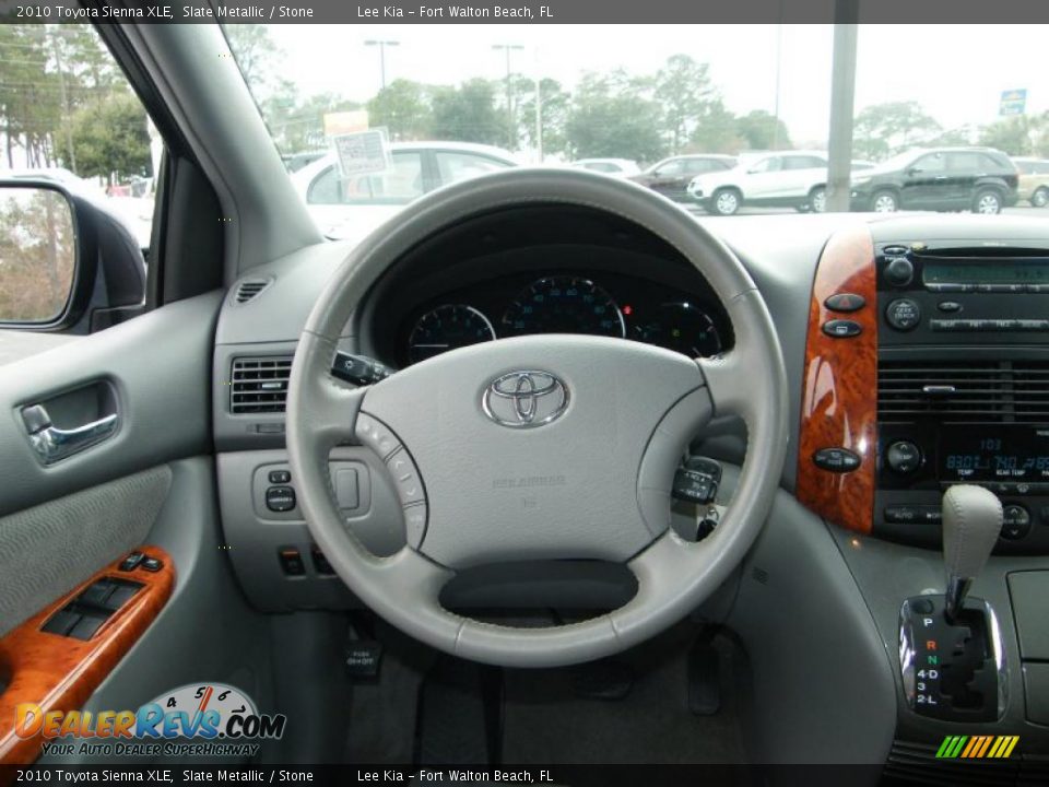 2010 Toyota Sienna XLE Slate Metallic / Stone Photo #19