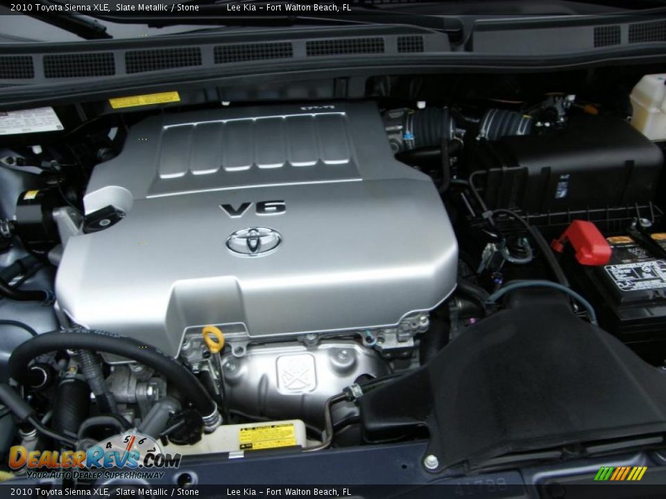 2010 Toyota Sienna XLE 3.5 Liter DOHC 24-Valve VVT-i V6 Engine Photo #30