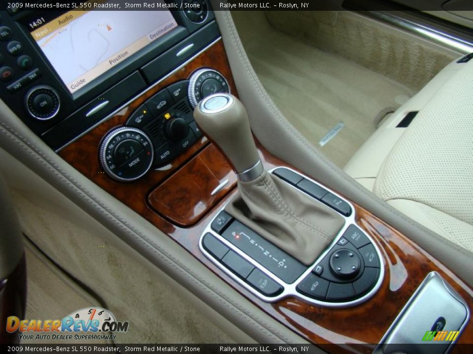 2009 Mercedes-Benz SL 550 Roadster Shifter Photo #13