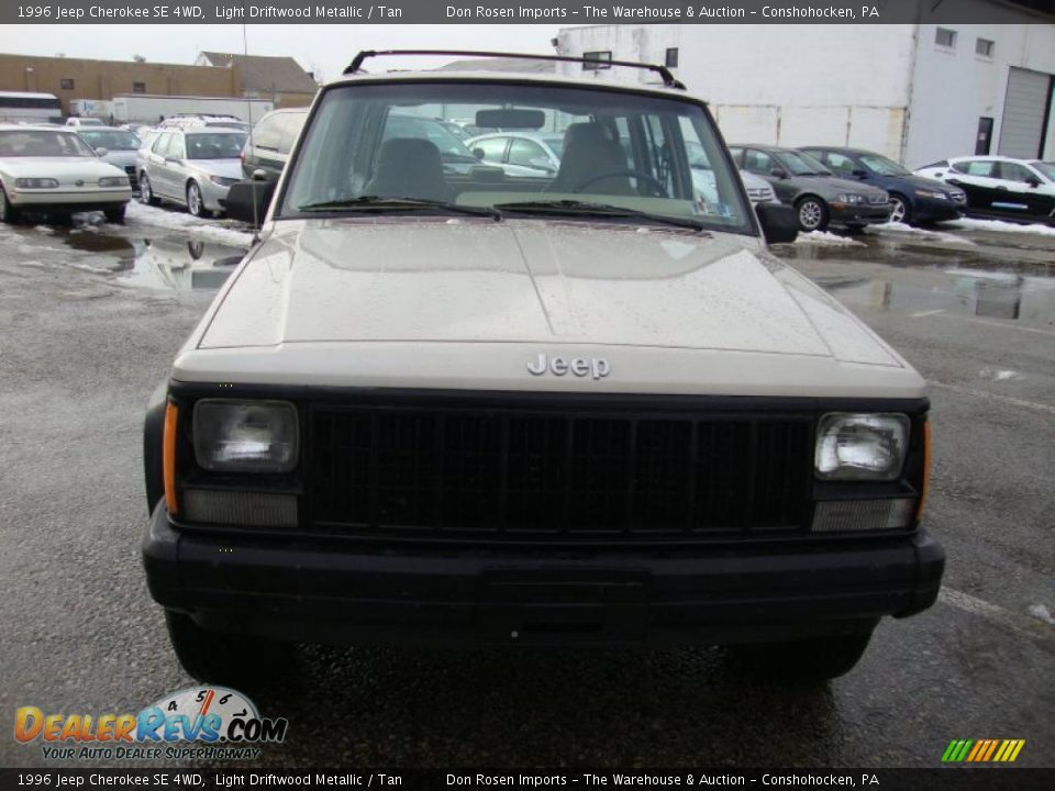 1996 Jeep Cherokee SE 4WD Light Driftwood Metallic / Tan Photo #3