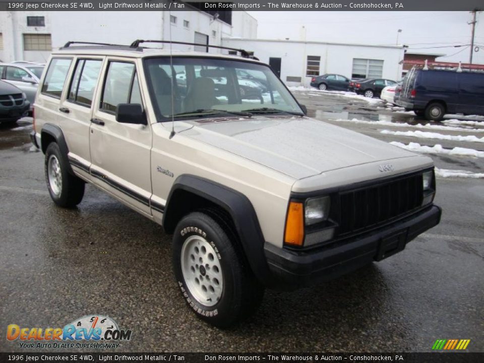 1996 Jeep Cherokee SE 4WD Light Driftwood Metallic / Tan Photo #4