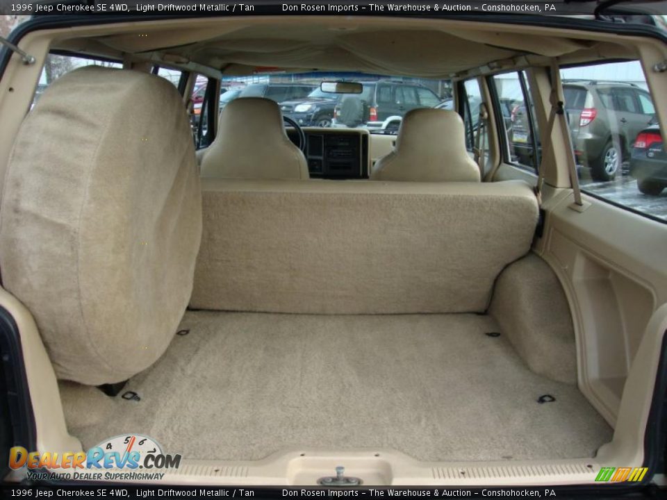 1996 Jeep Cherokee SE 4WD Trunk Photo #27