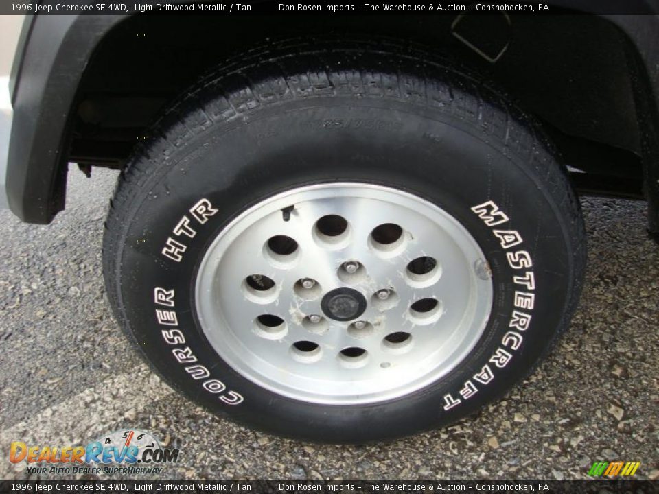 1996 Jeep Cherokee SE 4WD Light Driftwood Metallic / Tan Photo #29