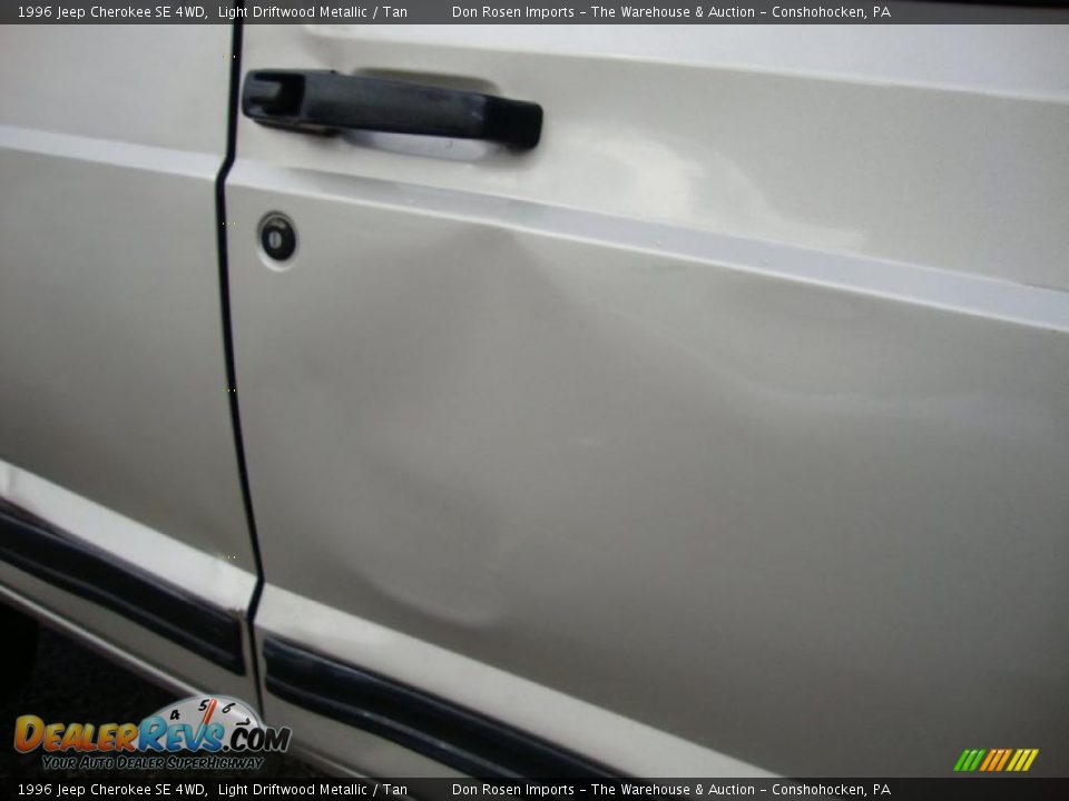 1996 Jeep Cherokee SE 4WD Light Driftwood Metallic / Tan Photo #32