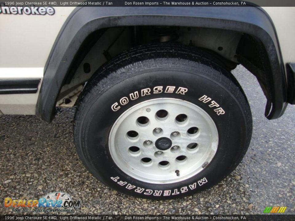 1996 Jeep Cherokee SE 4WD Light Driftwood Metallic / Tan Photo #33